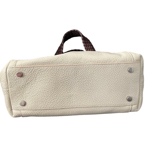 Sundance Cream and Brown Shoulder Bag - Picture 3 of 11